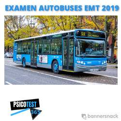 Examen de Autobuses EMT 2019
