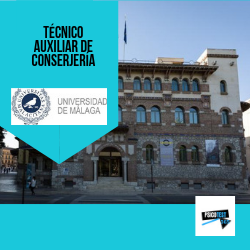 Técnico Auxiliar de Conserjería de la Universidad de Málaga