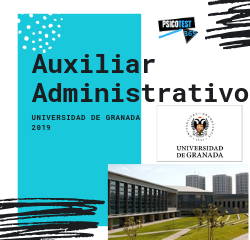 auxiliar administrativo universidad de granada 2019